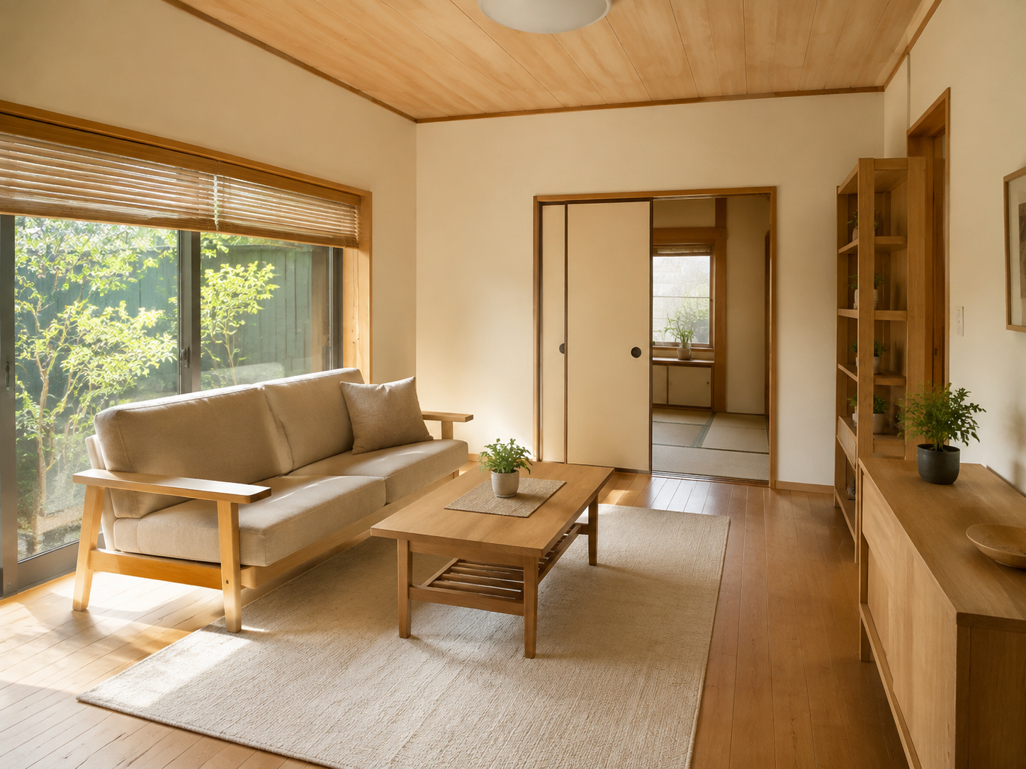 整理後の明るく整ったお部屋